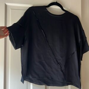 Vince silky tee midnight blue